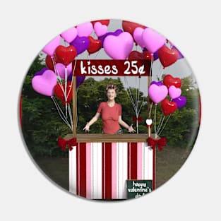 Kisses Pin