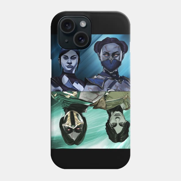 Kitana/Jade Phone Case by TreTre_Art