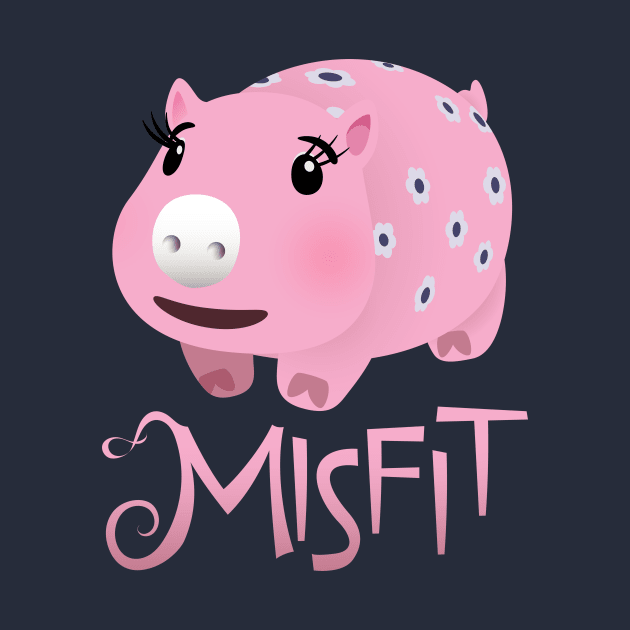 Misfit - Pig Without a Slot by JPenfieldDesigns