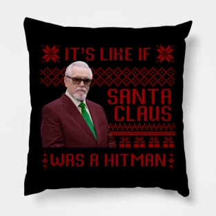 Logan Roy Christmas Succession Quote Pillow