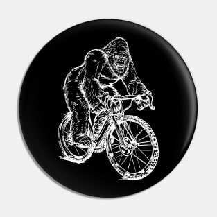SEEMBO Gorilla Cycling Bicycle Bicycling Cyclist Biking Bike Pin