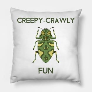 Creepy-crawly fun Pillow