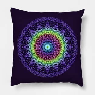 Mandala Mehndi Style Pillow