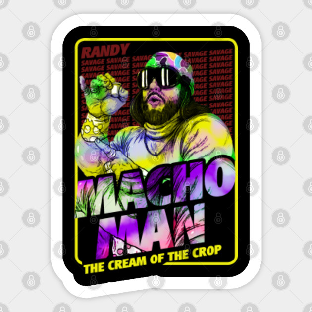 The Cool Randy Macho Man - Macho Man - Sticker