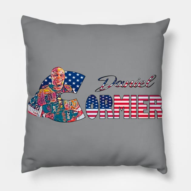 Daniel Cormier American Pillow by FightIsRight