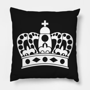 White Crown Pillow