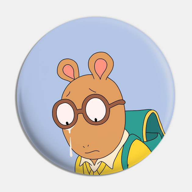 Single Tear Arthur Sad Pin Teepublic Single cartoon news or article multiple cartoons view all formats. single tear arthur
