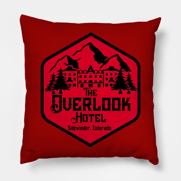 The Overlook Hotel Pillow by carloj1956