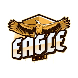 eSport Gaming Team Eagle Wings T-Shirt