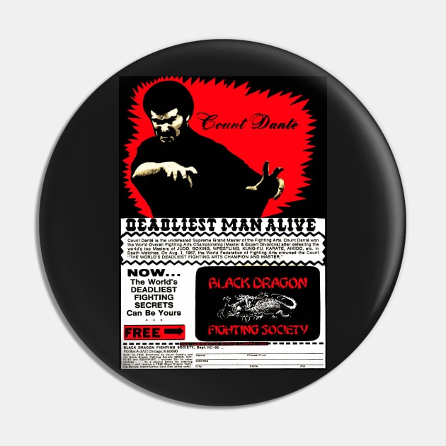 DEADLIEST MAN ALIVE Pin by Atomic Luau Shirts