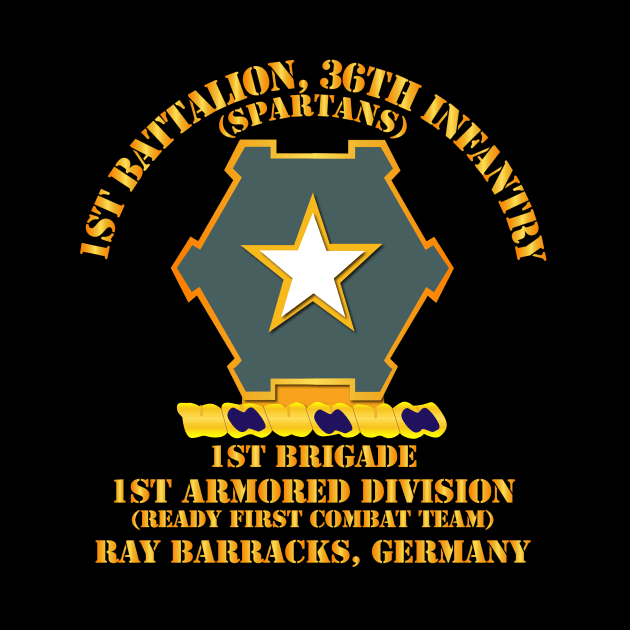 1st Bn 36th Infantry -  1st Bde - 1st AR Div - Ray Barracks GE by twix123844