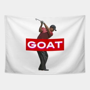 Tiger Woods GOAT Tapestry