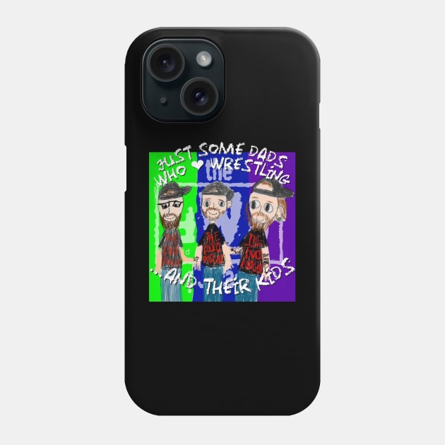 Dads ❤️ Their Kids Phone Case by dWo_podcast