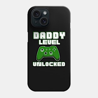 Pregnancy Announcement Daddy Level Unlocked Funny First Time New Expecting  Dad Gamer Birthday Gift Phone Case