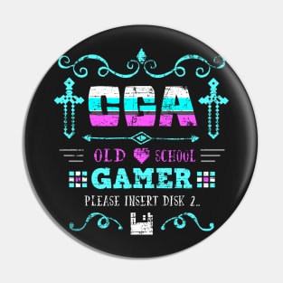 CGA gamer Pin