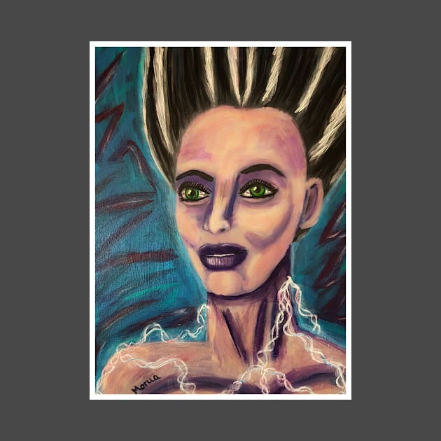 Bride of Frankenstein by Bad Hombre Art