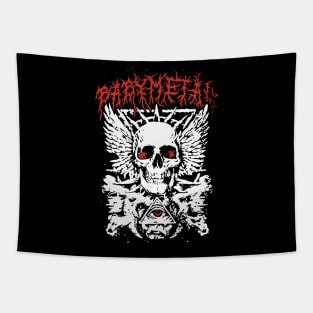 baby metql || red eye Tapestry