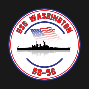 USS Washington BB-56 T-Shirt