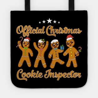 Official Christmas Cookie Inspector - Cookie baking Tote