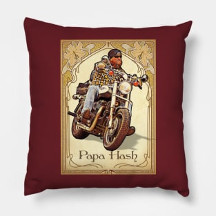 Papa Hash Apparel: Papa Hash Art Nouveau Pillow