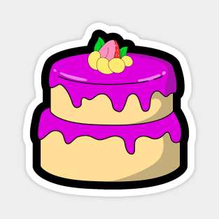 strawberry cake Magnet