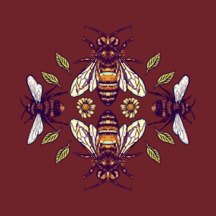 Flowers for Honey Bees T-Shirt