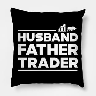 Trader - Husband Father Trader Pillow