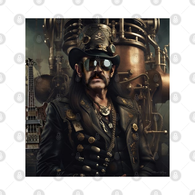 Lemmy Motorhead Steampunk by IconsPopArt