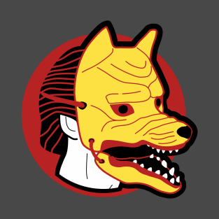 Japanese fox mask T-Shirt