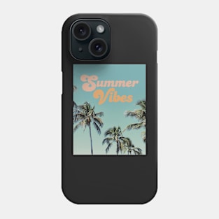 Summer vibes palms Phone Case