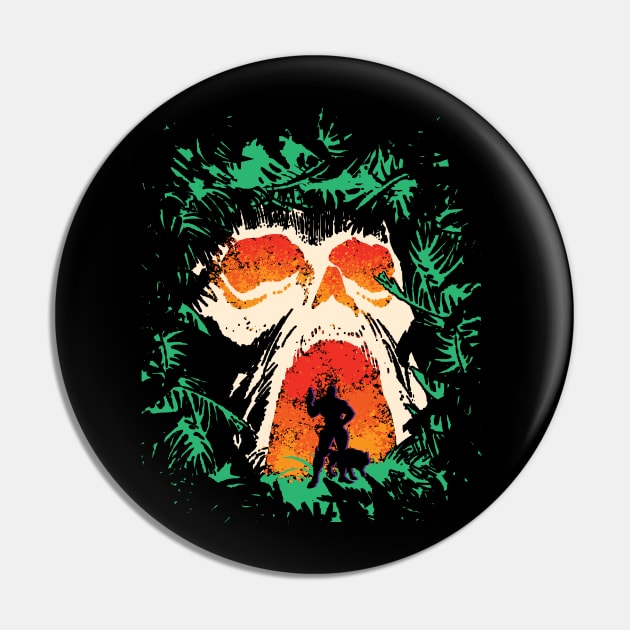 Skull Cave Pin by Daletheskater