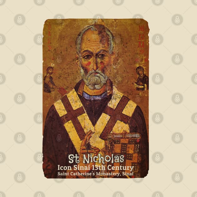 Saint Nicholas Father of Christmas by KewaleeTee