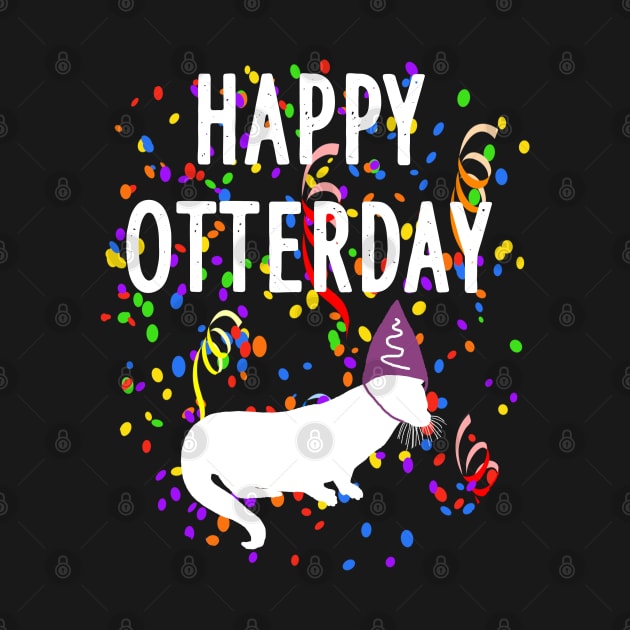 Otter pun parody animal gift otterday by FindYourFavouriteDesign