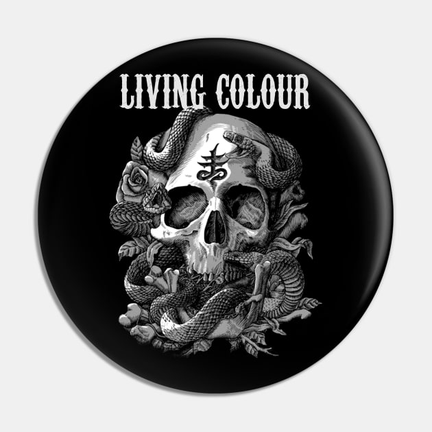 LIVING COLOUR BAND MERCHANDISE Pin by Rons Frogss