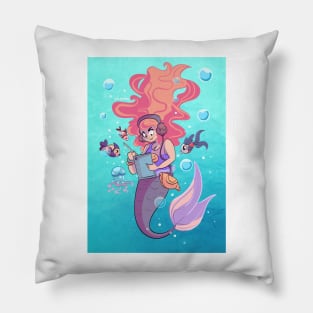 Mermaid artist 2021 Pillow