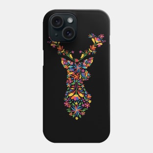 flower deer Phone Case