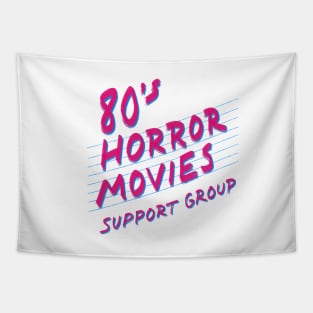 80s horror movies support group Tapestry