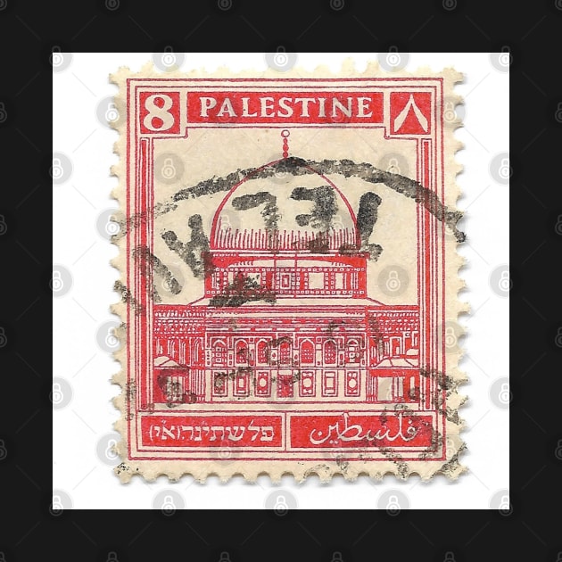 Palestine stamp, 1930s by rogerstrawberry