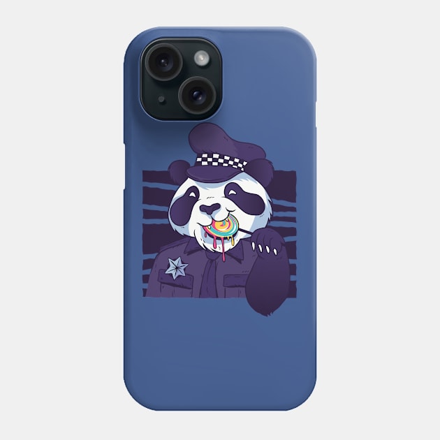 Panda Police Phone Case by TomCage