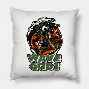 Wave Gods Next Nature Sneaker Art Pillow