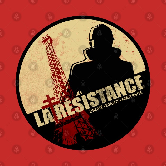 WW2 French Resistance - La Resistance (distressed) by TCP