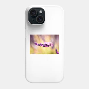 Detailed view of lavender Phone Case