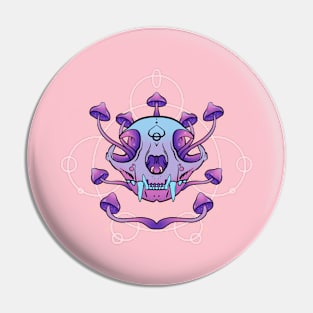 Death Brings Life (bubblegum) Pin