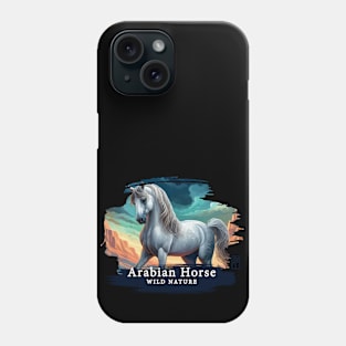 Arabian Horse - WILD NATURE - HORSE -18 Phone Case