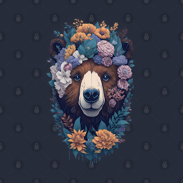 bear forest art by Zaawely