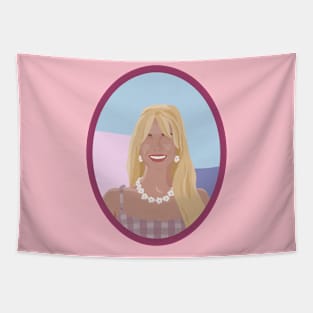 Pink Actress Tapestry