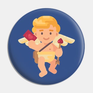 Cupid Mail Pin