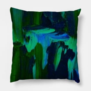 Fantasy Ice Cave Pillow