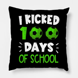 I Tackled 100 Days of School Football 100th Day Teacher Pillow