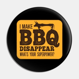 BBQ SuperPower Pin